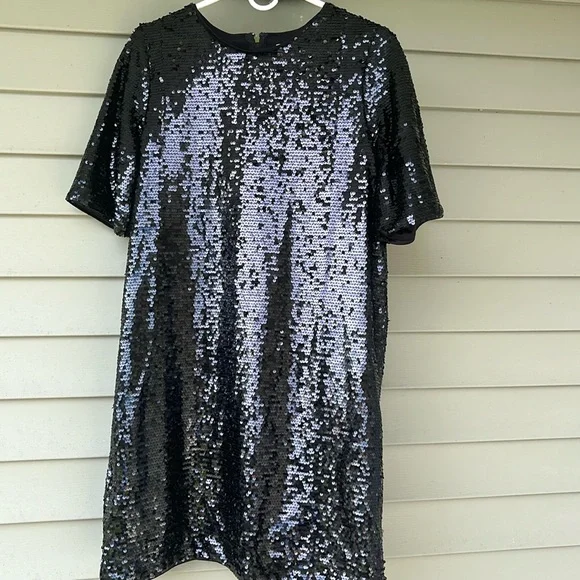 Perfect condition Gilli black sequence dress - Picture 1 of 12